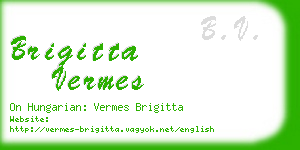 brigitta vermes business card